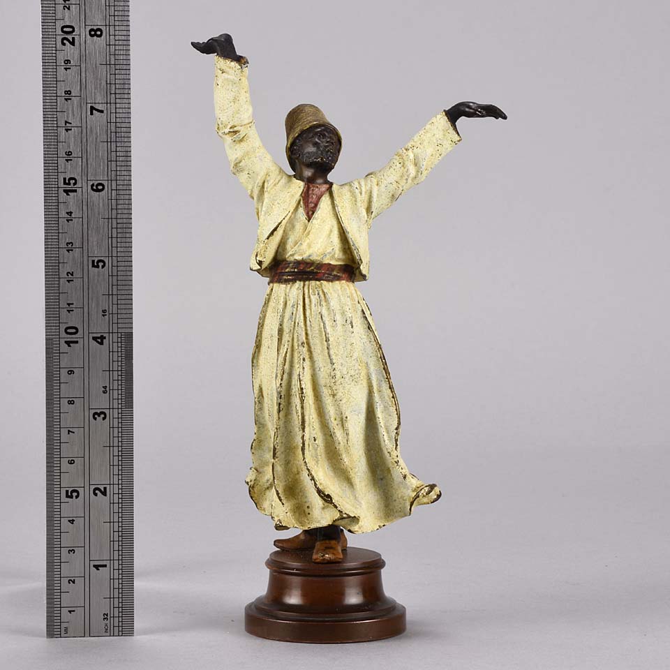 Bergman Vienna bronze Whirling Dervish