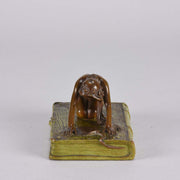 Bergman Erotic Bronze - Woman on a Book - Hickmet Fine Arts