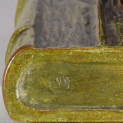 Bergman Erotic Bronze - Woman on a Book - Hickmet Fine Arts