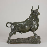 Fratin bronze bull - Animaliers - Antique Bronze - Hickmet Fine Arts