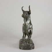 Fratin bronze bull - Animaliers - Antique Bronze - Hickmet Fine Arts