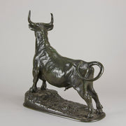 Fratin bronze bull - Animaliers - Antique Bronze - Hickmet Fine Arts