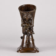 Bear and dog bronze by fratin