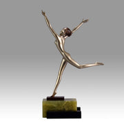 Lorenzl Bronze -  Freedom - Josef Lorenzl Art Deco Bronze - Hickmet Fine Arts