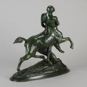 Centaur and Bear Bronze by Emmanuel Fremiet - Animaliers - Antique Bronze  - Antique animal sculptures for sale - Hickmet Fine Arts