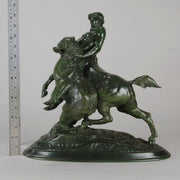Centaur and Bear Bronze by Emmanuel Fremiet - Animaliers - Antique Bronze  - Antique animal sculptures for sale - Hickmet Fine Arts