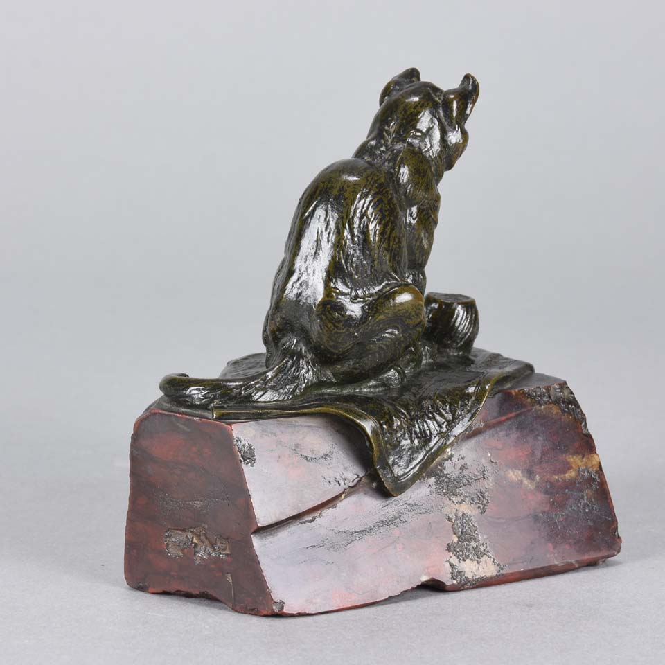 Emmanuel Fremiet Cat and Kitten - Animalier Bronze - Hickmet Fine Arts