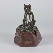 Emmanuel Fremiet Cat and Kitten - Animalier Bronze - Hickmet Fine Arts