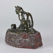 Emmanuel Fremiet Cat and Kitten - Animalier Bronze - Hickmet Fine Arts