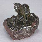 Emmanuel Fremiet Cat and Kitten - Animalier Bronze - Hickmet Fine Arts
