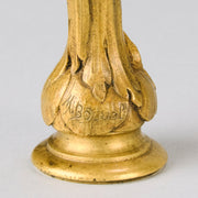 Bouval Desk Seal - Art Nouveau Bronze - Hickmet Fine Arts 