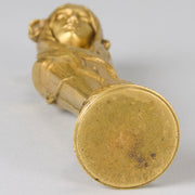 Bouval Desk Seal - Art Nouveau Bronze - Hickmet Fine Arts 