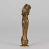 Bizard Desk Seal - Art Nouveau Bronze - Hickmet Fine Arts 