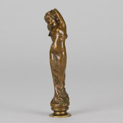 Bizard Desk Seal - Art Nouveau Bronze - Hickmet Fine Arts 