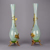  Opaline Vases with Gilt Mounts - French Vases - Hickmet Fine Arts 