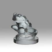 Lalique grenouille car mascot