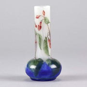 Fuchsia Bell Vase by Daum Freres