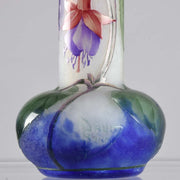Fuchsia Bell Vase by Daum Freres
