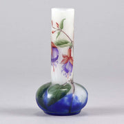 Fuchsia Bell Vase by Daum Freres