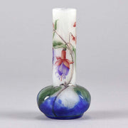 Fuchsia Bell Vase by Daum Freres