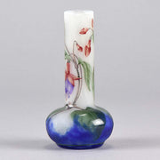 Fuchsia Bell Vase by Daum Freres