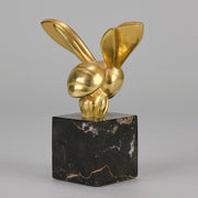 Bumble Bee Car Bonnet Mascot by G Lachaise an Art Deco gilt bronze bumble bee