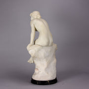 Girl on a Rock - Donatella Gabbrielli Marble - Hickmet Fine Arts 