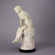 Girl on a Rock - Donatella Gabbrielli Marble - Hickmet Fine Arts 