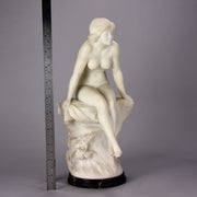 Girl on a Rock - Donatella Gabbrielli Marble - Hickmet Fine Arts 