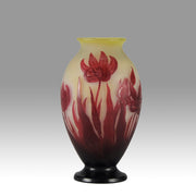 Emile Gallé - Art Nouveau Glass - Tulip Vase - Hickmet Fine Arts