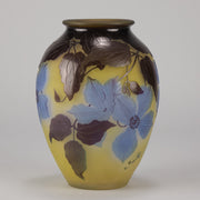 Galle Cameo Glass Clematis vase