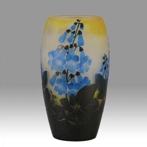 "Bluebell Vase" by Emile Gallé