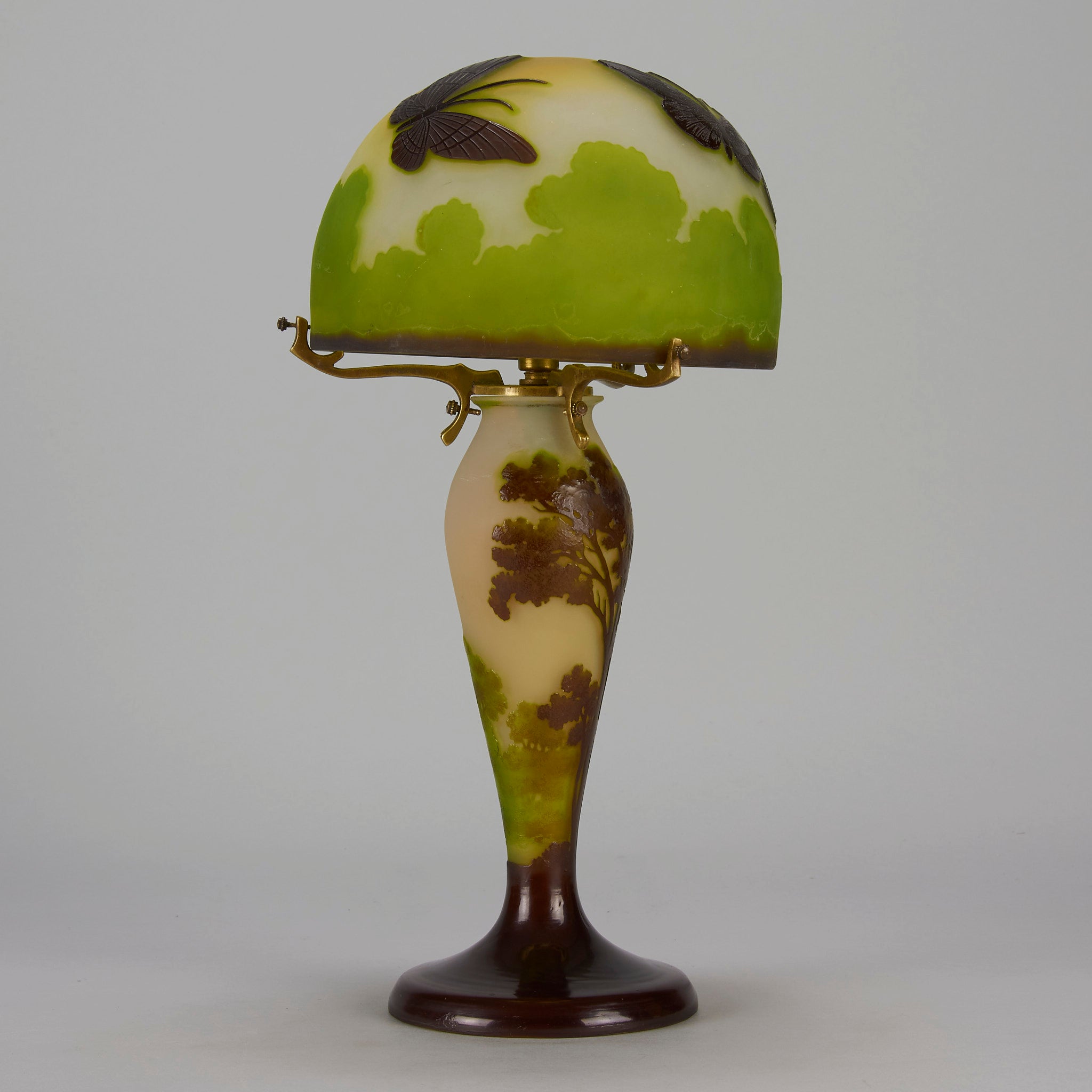 Emile Galle - Butterfly Lamp - Art Nouveau Glass - Hickmet Fine Arts