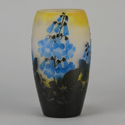 Emile Galle Glass Flower Vase - Art Nouveau - Hickmet Fine Arts