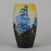Emile Galle Glass Flower Vase - Art Nouveau - Hickmet Fine Arts