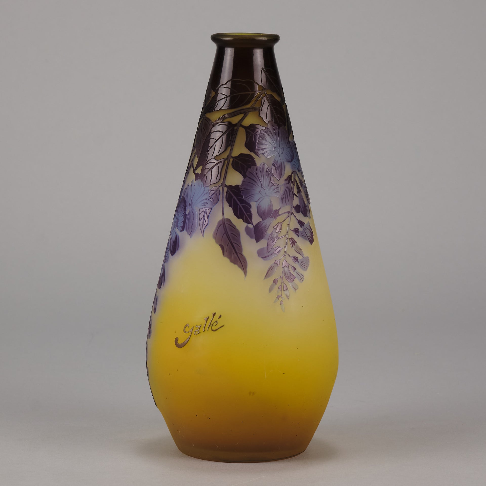 Galle hanging Wisteria vase
