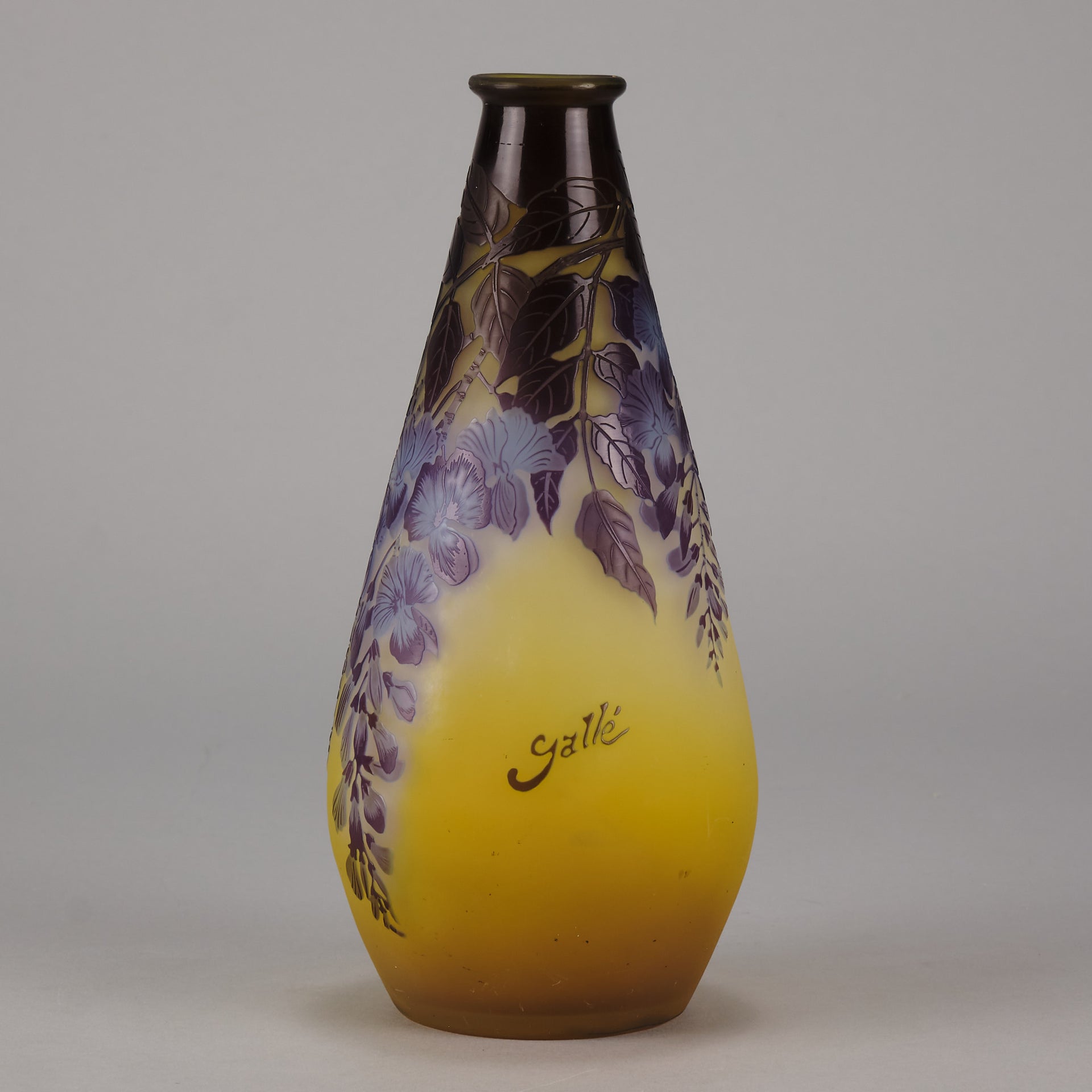 Galle hanging Wisteria vase
