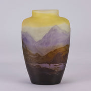 Galle Mountain Vase - Art Nouveau Vase - Hickmet Fine Arts