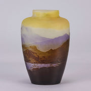 Galle Mountain Vase - Art Nouveau Vase - Hickmet Fine Arts