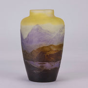 Galle Mountain Vase - Art Nouveau Vase - Hickmet Fine Arts