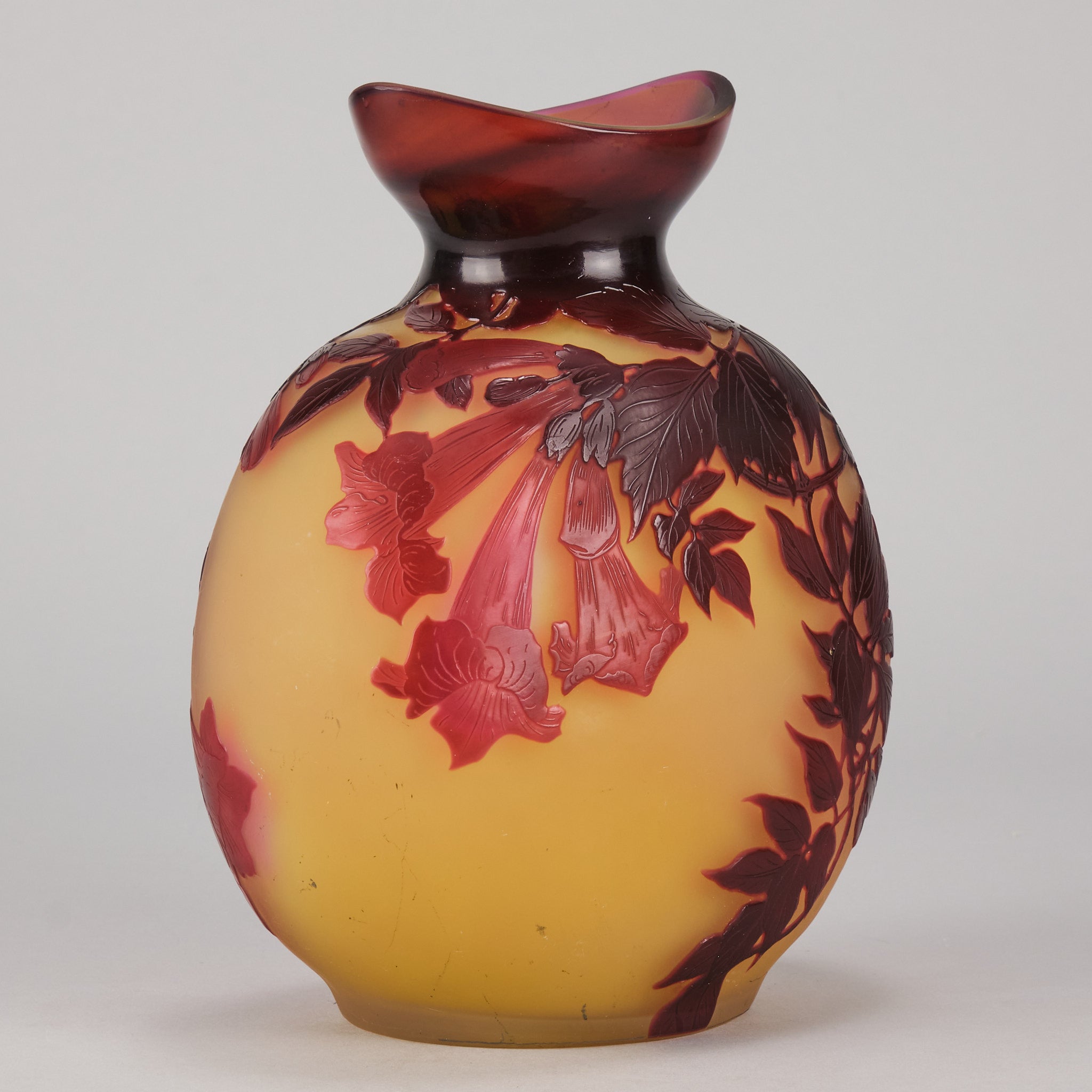 Emile Galle Moon Vase - Emile Galle Glass - Hickmet Fine Arts