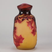 Galle cameo moon vase - Emile Galle Glass - Galle Emile - Hickmet Fine Arts