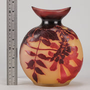 Galle cameo moon vase - Emile Galle Glass - Galle Emile - Hickmet Fine Arts