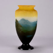 Emile Galle Vase -  Pasage du Lac -  Hickmet Fine Arts