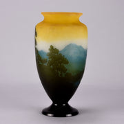Emile Galle Vase -  Pasage du Lac -  Hickmet Fine Arts