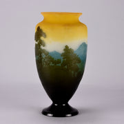 Emile Galle Vase -  Pasage du Lac -  Hickmet Fine Arts