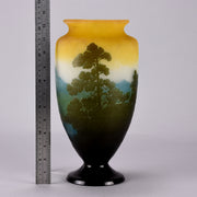 Emile Galle Vase -  Pasage du Lac -  Hickmet Fine Arts