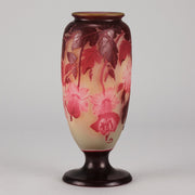 Galle cameo Pink Flower vase