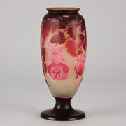 Galle cameo Pink Flower vase