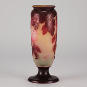 Galle cameo Pink Flower vase